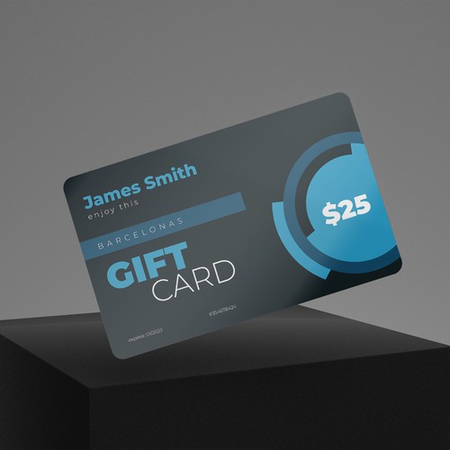 Universal Gift Card (for many merchants) Design by Emily Grace Graphic Design