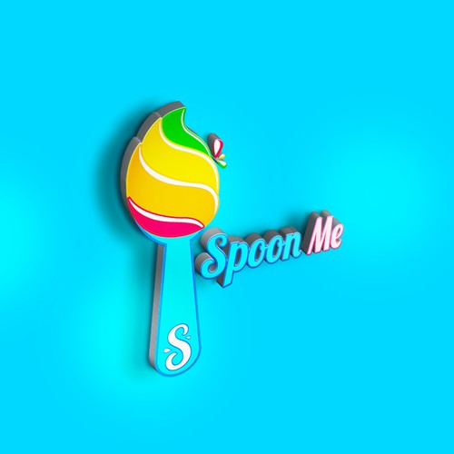 Create a trendy logo for a new Frozen yogurt shop! Spoon Me Yogurt Design by Diki_Yuan