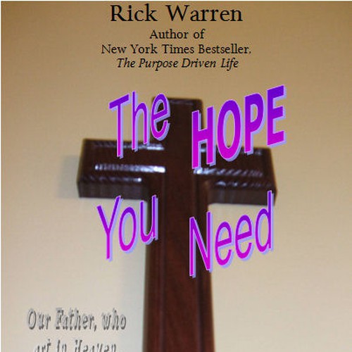 Design Rick Warren's New Book Cover Diseño de pretzel