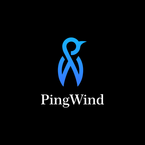 PingWind Inc. Logo Contect Design by EkaroBe