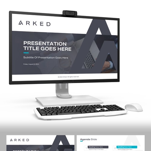Arked company PowerPoint presentation Design by Wisden