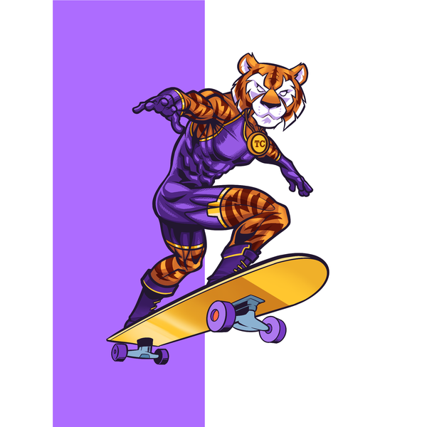 Premium Custom Action Mascot & Superhero Character Design for Startups
