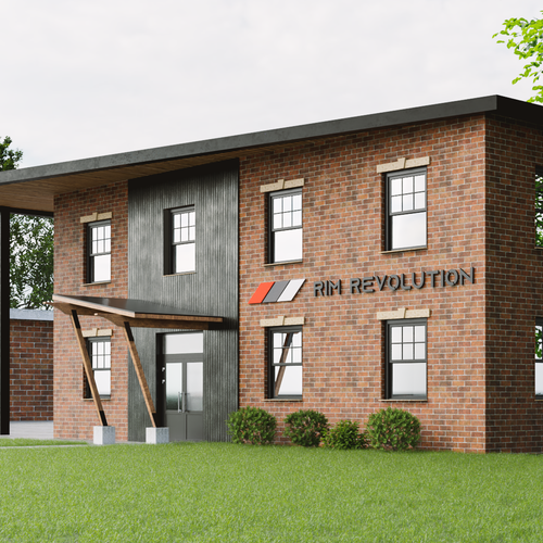 Modern Industrial / Flex Building Facelift Design by Artifictial