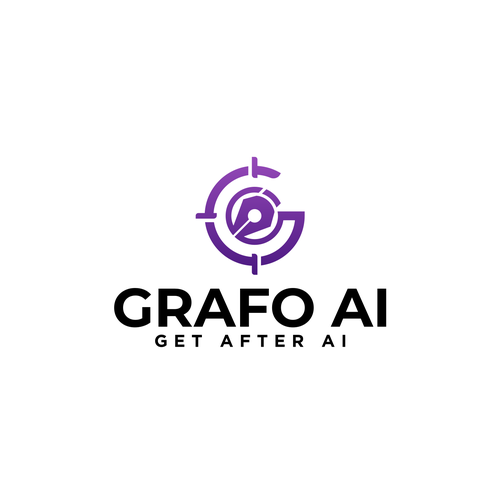 GrafoAI | Artificial Intelligence Writer Logo Design by SandyPrm