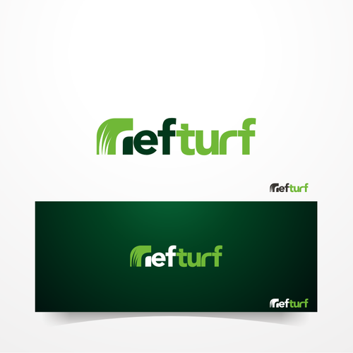 Create the next logo for REFTURF Réalisé par ulfa ◘