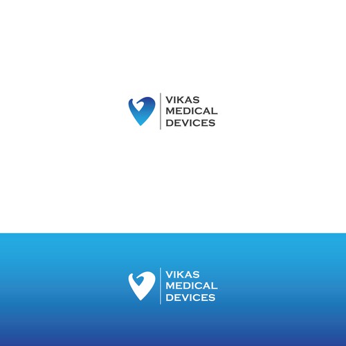 Logo design for medical devices distribution company Design by Choni ©