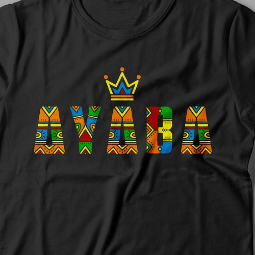 African Diaspora "QUEEN" Dialect T-Shirt Design Design by thegarapan