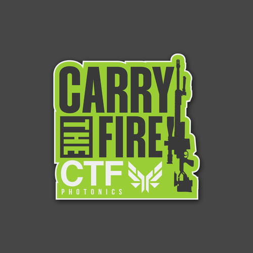 Full Artistic Night Vision Laser Sticker Freedom Source Files Provided Easy Money Design by iamyuan