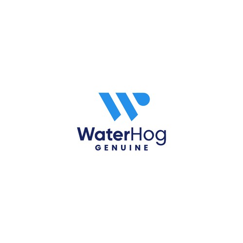 WaterHog Logo Design by _barna