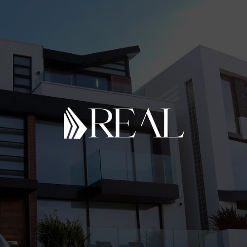 Logo for Real, project management consultancy in luxury real estate and construction Design by ACZ_designs