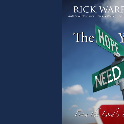 Design Rick Warren's New Book Cover Design by Courtney Wilkerson
