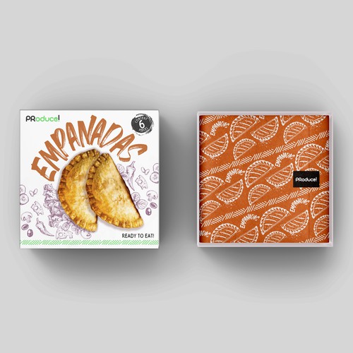 Empanada Box Design by Gustavo RV