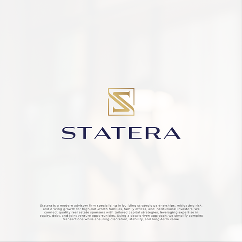 Luxurious, Minimal, Modern Logo Design for a High-End Advisory Firm Design by Alexa_27