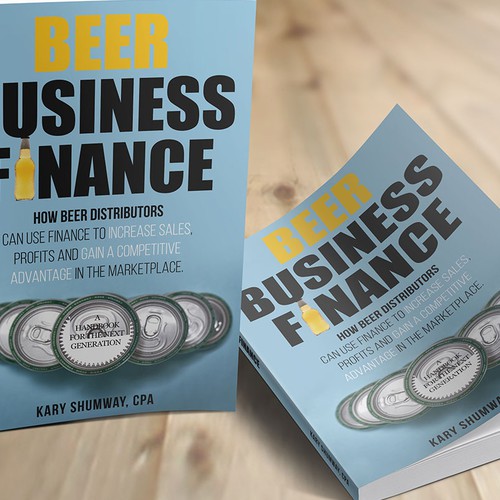 Design an award-winning book cover for the beer business Design by Ciusan