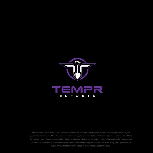 Logo for TEMPR Esports Design by R.one