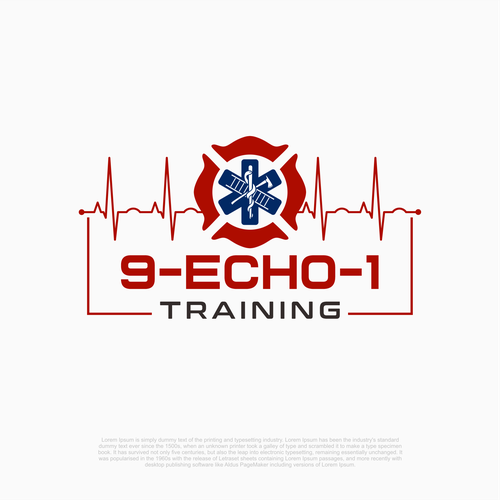 Creative Logo for Emergency Services training. Design by Ityanjaoehar®