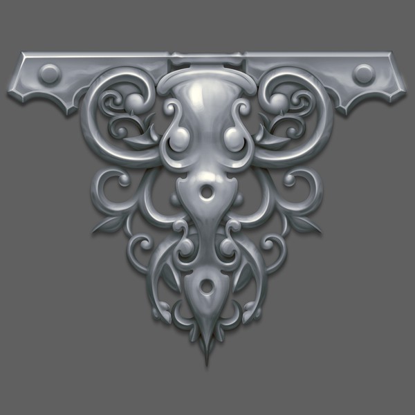 Metal Hinge Illustration