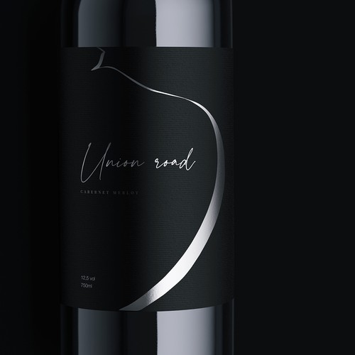 Wine label for new Australian Wine export brand. Design by Konstantine Oblakov