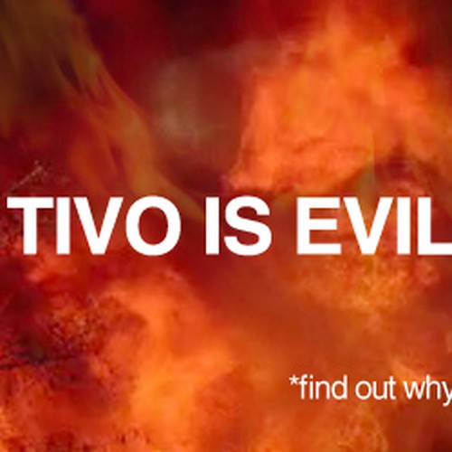 Banner design project for TiVo Diseño de virusescu