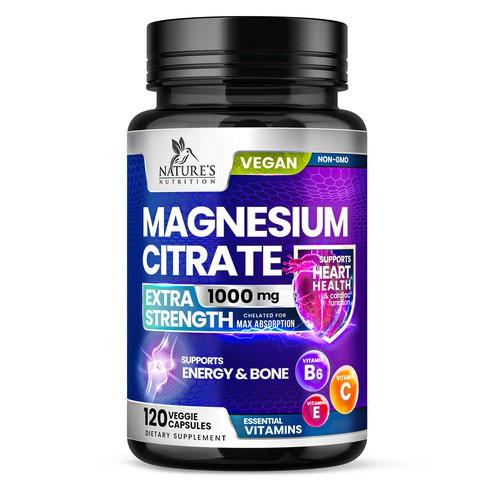 Premium Magnesium Citrate Design needed for Nature's Nutrition Design by Davi Giolo ★