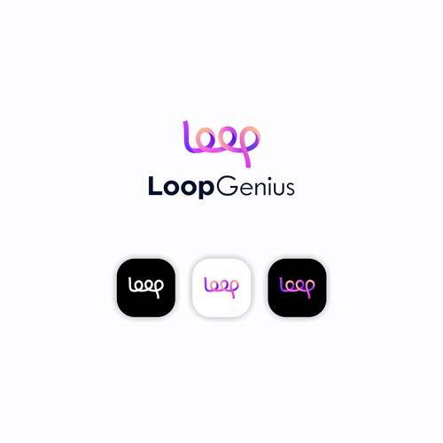 Design killer Loop logo for software company that makes it easy to make money online. Diseño de 7MBAH