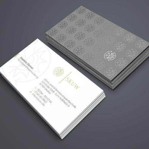 Tarjeta de presentación propuesta en el concurso por Xclusive16