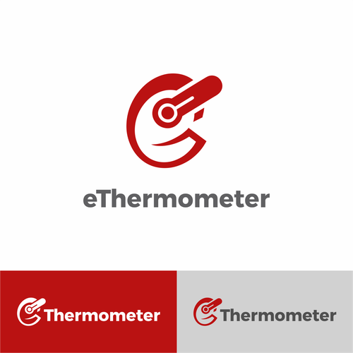 コンペ「eTHERMOMETER needs a Brand Logo for our New Product」のデザイン by Inruさん 