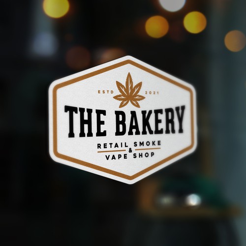 Smoke Shop Called "The Bakery" Logo Design by Boaprint