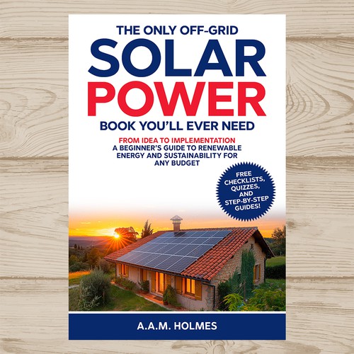 Design the best off-grid solar power book cover Design by Ideaxa