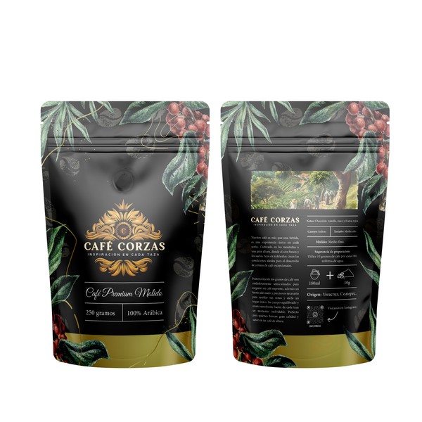 Design by CF_STUDIO titled "Café Corzas"