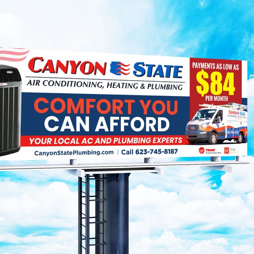 Design An Eye-Catching Billboard For An HVAC Company Design réalisé par GrApHiC cReAtIoN™