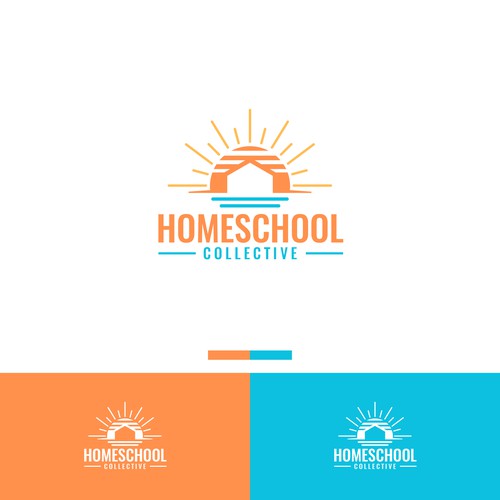 Looking for an amazing upgrade to our Homeschool Collective logo! Design by NuriCreative