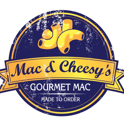 Mac & Cheesy's Needs a Logo! Gourmet Mac and Cheese Shop Design por A.M. Designs