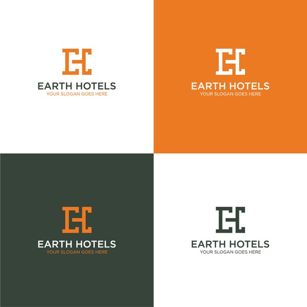 Design by brealzigns titled "bold logo concept for EARTH HOTELS."