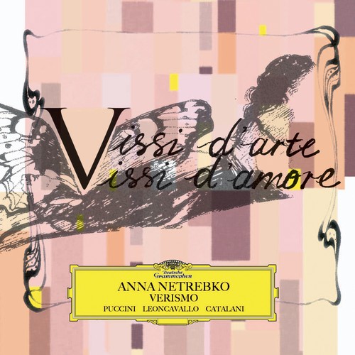 Illustrate a key visual to promote Anna Netrebko’s new album Diseño de serendipitee