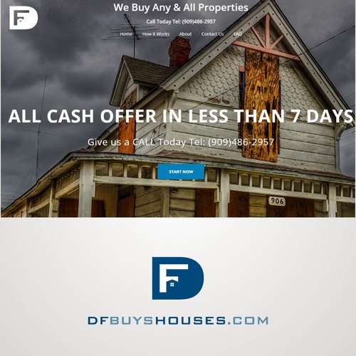 Bold, Serious, Residential Logo Design for Flip IT we buy houses cash by  ElectricBill