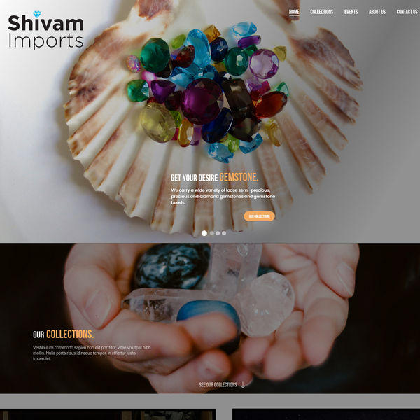 Shivam Imports - Website