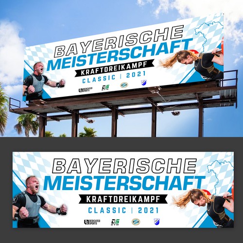 Unique, modern banner design for print - sports competition Design by 123Graphics