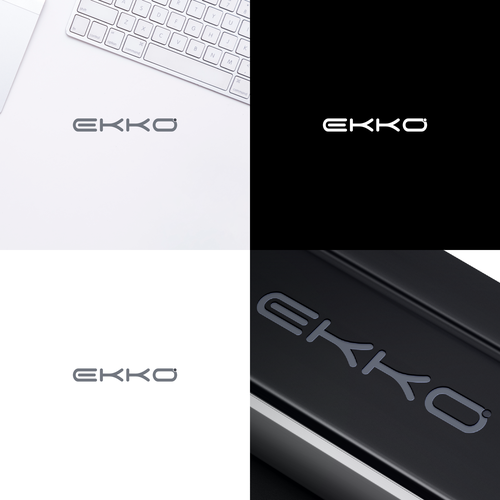 SIMPLE LOGO - ekko Letters then dm after Design by oliveglobal