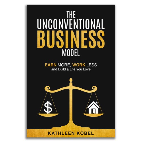 Book Cover Design (The Unconventional Business Model) Design by Waris Baig 786