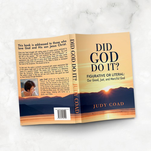 Design book cover and e-book cover  for book showing the goodness of God Design by creampuff lion