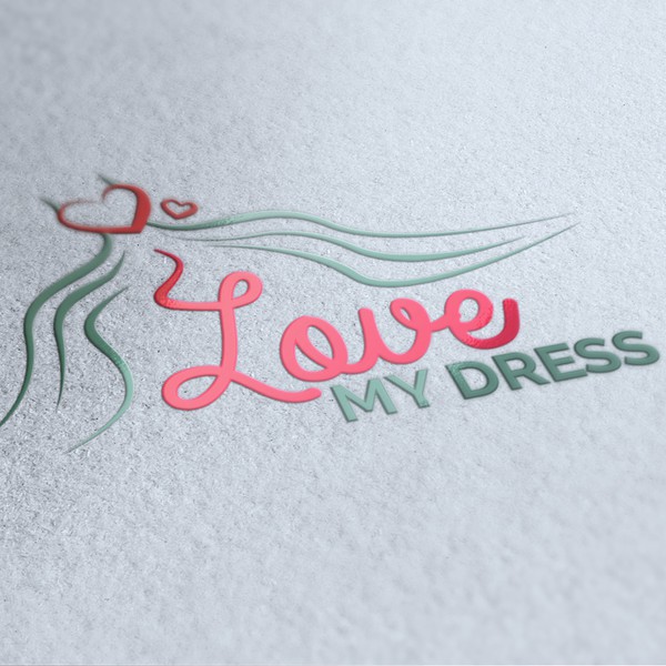 Design by Medsen Media titled "Logodesign Love my dress"