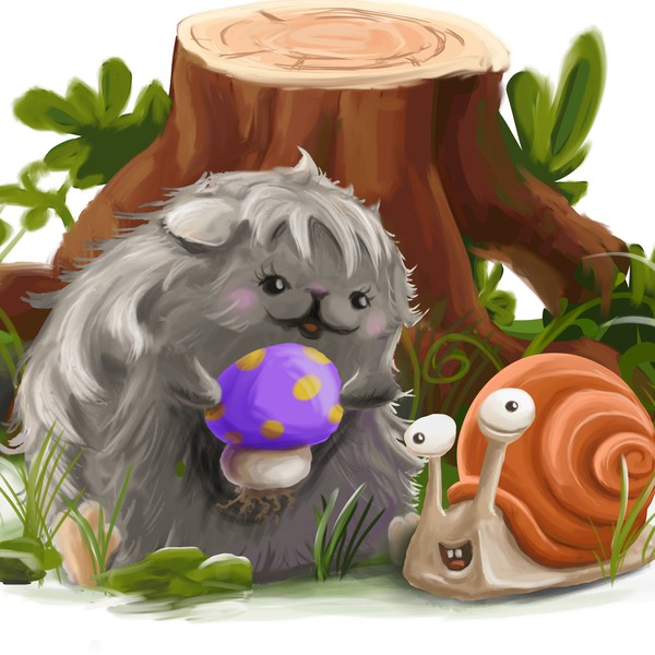 Illustration for childrens book