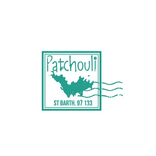 PATCHOULI ST BARTH Design by mow.logo