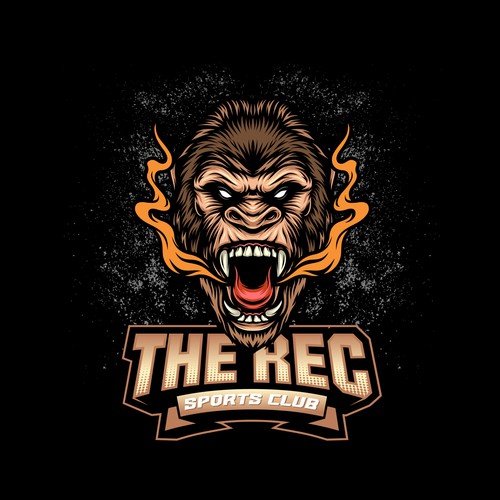 Logo for “The Rec” (short for Recreational center) Diseño de Orn DESIGN