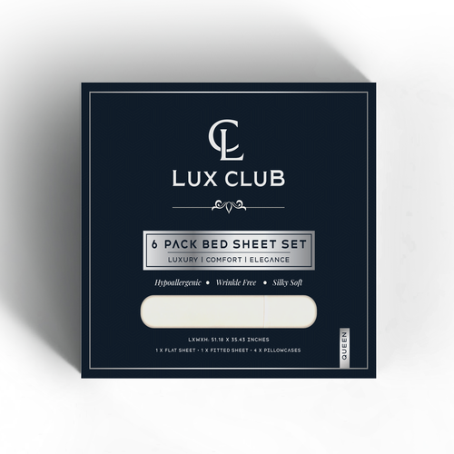 Design In-Store Packaging for Bed Sheets Design by Sayyed Jamshed