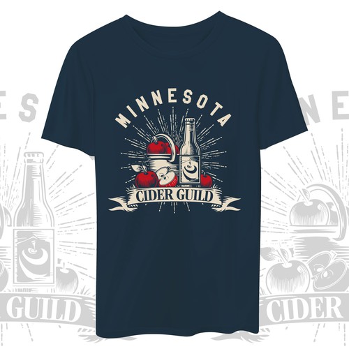 T-shirt designs for hard cider enthusiasts