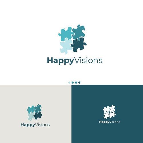 Happy Visions: Vancouver Non-profit Organization Design por LOGStudio