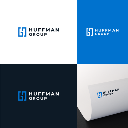 Huffman Group Logo Design by ale_