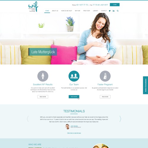 Web page design contest entry by Smashing Boys